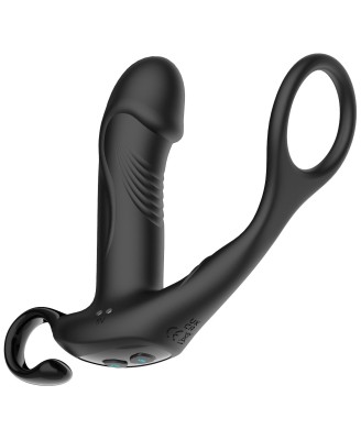 Thrusting anal vibrator