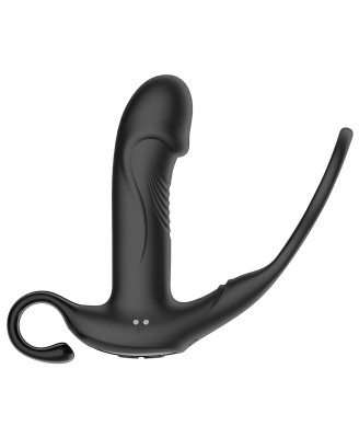 Thrusting anal vibrator