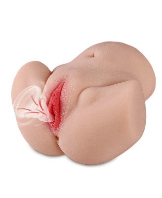 Realistic Suction Vibration Masturbator