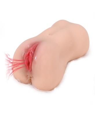 Virgin Style Realistic Vibration Masturbator