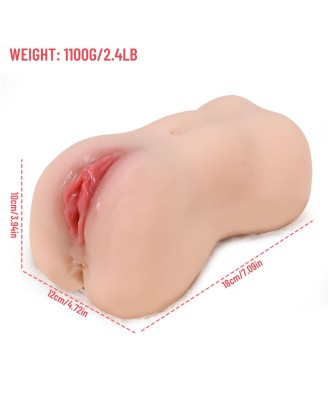 Virgin Style Realistic Vibration Masturbator