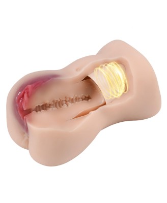Virgin Style Realistic Vibration Masturbator