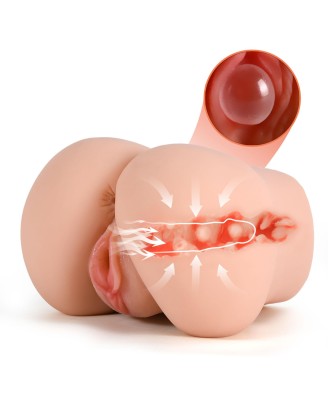 Virgin Style Dual Entry Vibration Masturbator