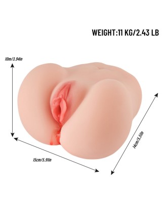 Virgin Style Dual Entry Vibration Masturbator