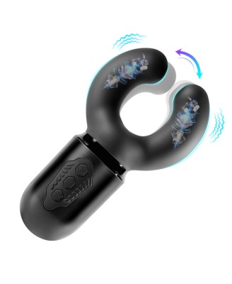 CARL Penis Massager – Dual Action Clamp Vibrator