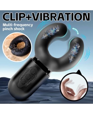 CARL Penis Massager – Dual Action Clamp Vibrator