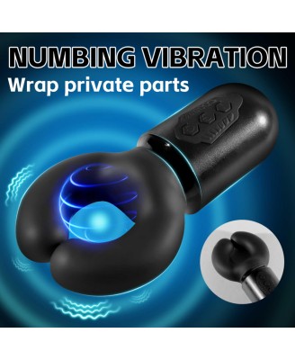 CARL Penis Massager – Dual Action Clamp Vibrator