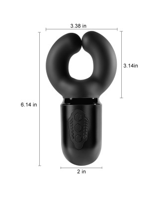 CARL Penis Massager – Dual Action Clamp Vibrator