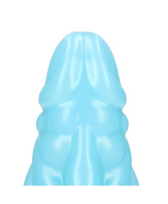 Vein Master - Silicone Dildo - Blue/White