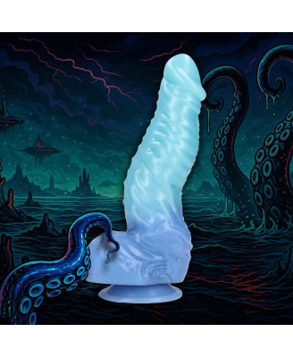 Deep Sea Hydra - Silicone Dildo - Blue