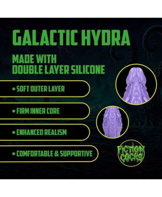 Galactic Hydra - Silicone Dildo - Purple/Blue