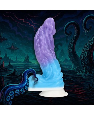 Galactic Hydra - Silicone Dildo - Purple/Blue