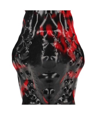 Hell Night Fiend - Silicone Dildo - Red/Black