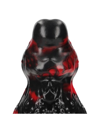 Hell Night Fiend - Silicone Dildo - Red/Black