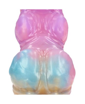 Rainbow Invader - Silicone Dildo - Rainbow