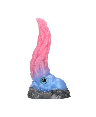 Kraken's Lick - Silicone Dildo - Blue/Red