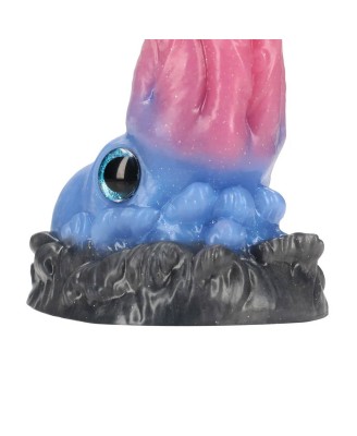 Kraken's Lick - Silicone Dildo - Blue/Red