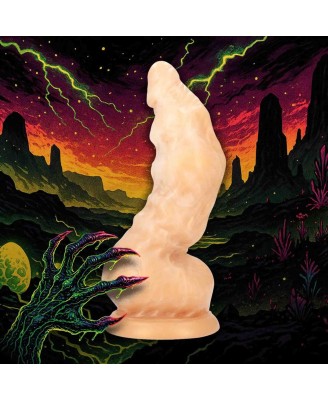 Golden Alien Invader - Silicone Dildo - Golden