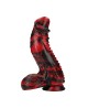 Dark Lycan Spawn - Silicone Dildo - Red/Black