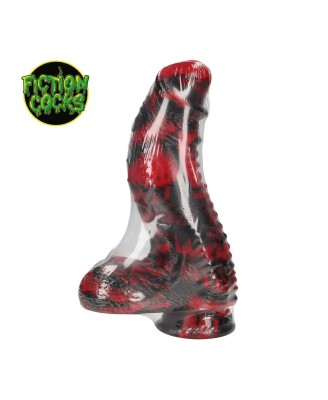 Dark Lycan Spawn - Silicone Dildo - Red/Black