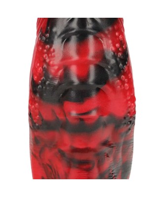Dark Lycan Spawn - Silicone Dildo - Red/Black