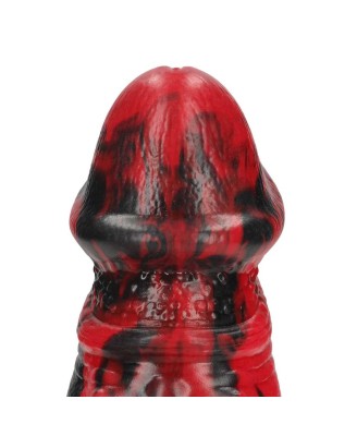 Dark Lycan Spawn - Silicone Dildo - Red/Black