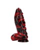 Demon Master - Silicone Dildo - Red/Black
