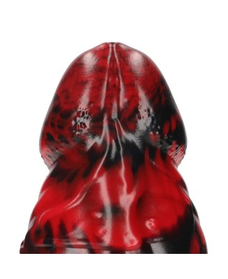 Demon Master - Silicone Dildo - Red/Black