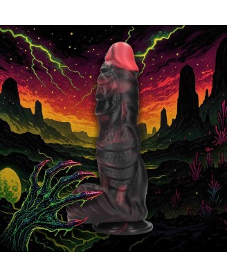 Infernal Demon - Silicone Dildo - Red/Black
