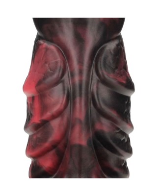 Infernal Demon - Silicone Dildo - Red/Black