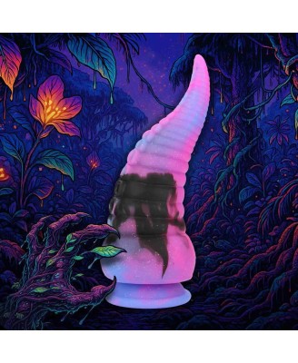 Deep Riser - Silicone Dildo - Purple
