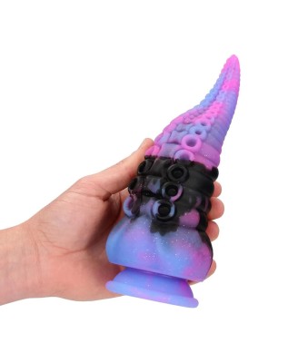 Deep Riser - Silicone Dildo - Purple