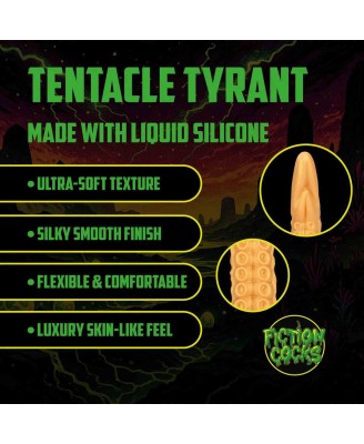 Tentacle Tyrant - Anal Snake - 21.7" / 55 cm - Golden