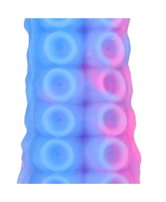 Tentacle Serpent - Anal Snake - 19.7" / 50 cm - Purple/Blue
