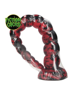 Infernal Tentacle Demon - Anal Snake - 14.8" / 37,5 cm - Red/Black