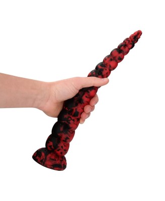 Infernal Tentacle Demon - Anal Snake - 14.8" / 37,5 cm - Red/Black