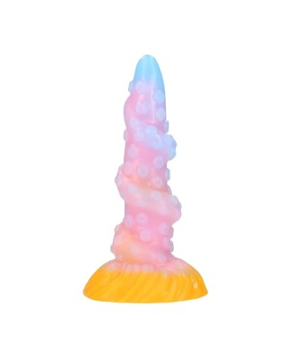 Rainbow Kraken - Silicone Butt Plug - Rainbow