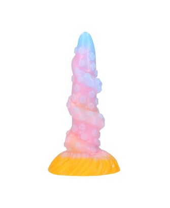 Rainbow Kraken - Silicone Butt Plug - Rainbow