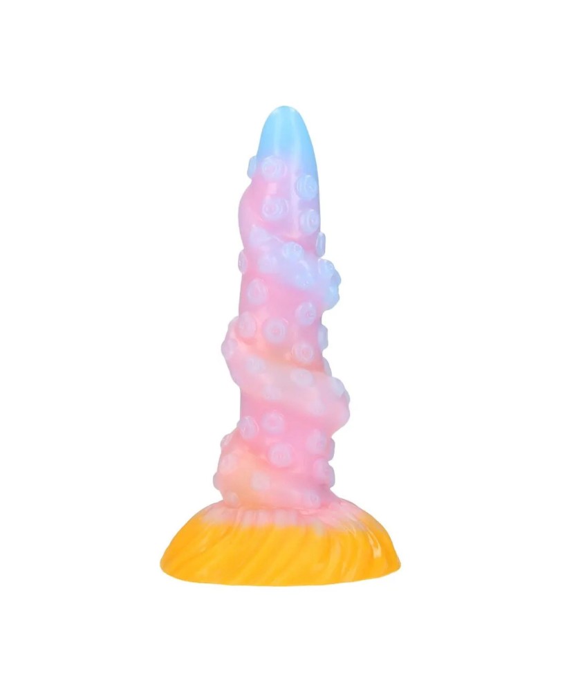 Rainbow Kraken - Silicone Butt Plug - Rainbow