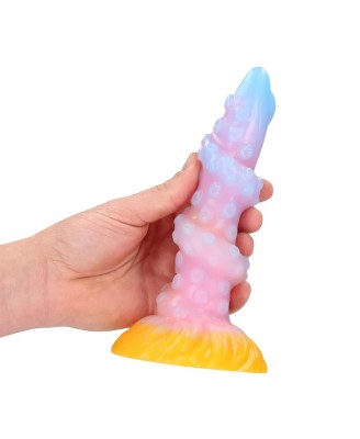 Rainbow Kraken - Silicone Butt Plug - Rainbow