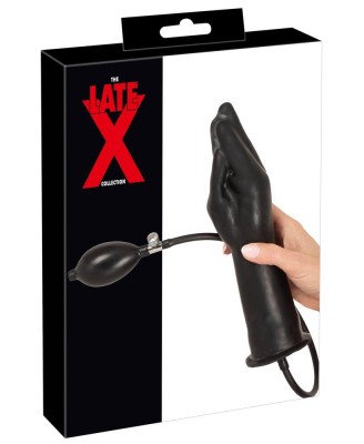 Inflatable Latex Hand black