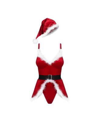 Hot Santa kostium 3-częściowy L/XL