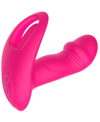 Flicking wearable vibrator
