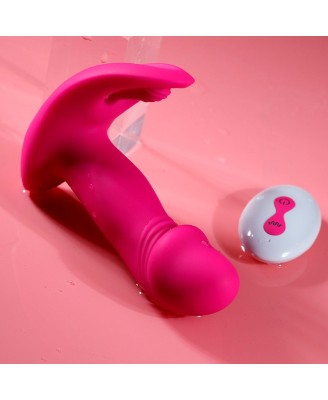 Flicking wearable vibrator