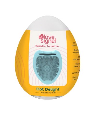 LOVE SIGNAL DOT DELIGHT POCKET STROKER