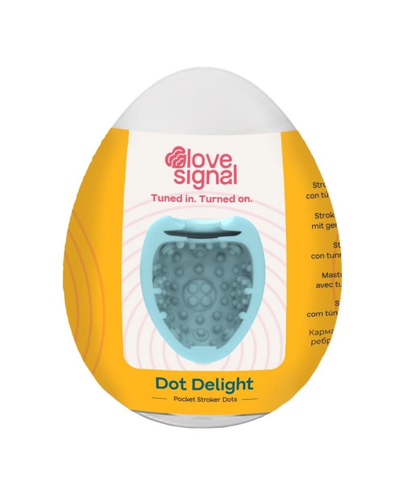 LOVE SIGNAL DOT DELIGHT POCKET STROKER
