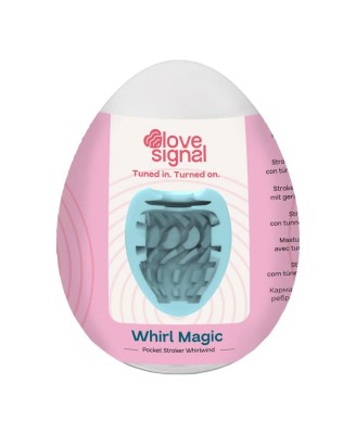 LOVE SIGNAL WHIRL MAGIC POCKET STROKER