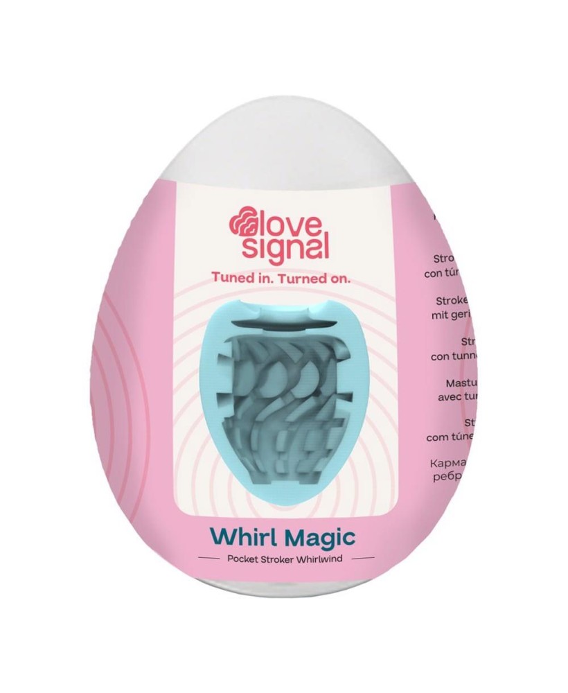 LOVE SIGNAL WHIRL MAGIC POCKET STROKER