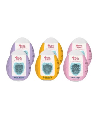 LOVE SIGNAL THE FULL POCKET STROKER SET 6 PCS