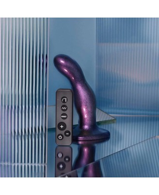 FINGERING VIBRATING DILDO - M - PURPLE TR
